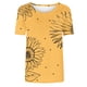 thumbnail image 4 of Fiudx Camisetas para Mujer Camiseta de Manga Corta con Cuello Redondo y Estampado Informal para Mujer a La Moda, 4 of 4