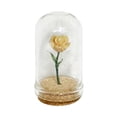 thumbnail image 2 of Casa de muñecas con flores en macetas, rosas para jardín de hadas naranja a escala 1/6 y 1/12, 2 of 9