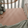 thumbnail image 6 of Comfy Cubs Muslin Crib Sheet, 100% Muslin Cotton Crib Sheets for Standard Crib Mattresses  (Blush), 6 of 7