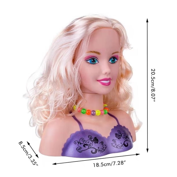Maquillaje Juego De Simulación Para Niños Peluquería Estilismo Cabeza Muñeca Peinado Juguete Para Regalo Con Secador De Pelo Para Niños Niñas ANGGREK Ocean Broad Surfboard Fins