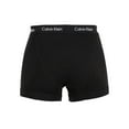 thumbnail image 3 of Calvin Klein 3 Pack Cotton Stretch Trunks, Black, 3 of 6
