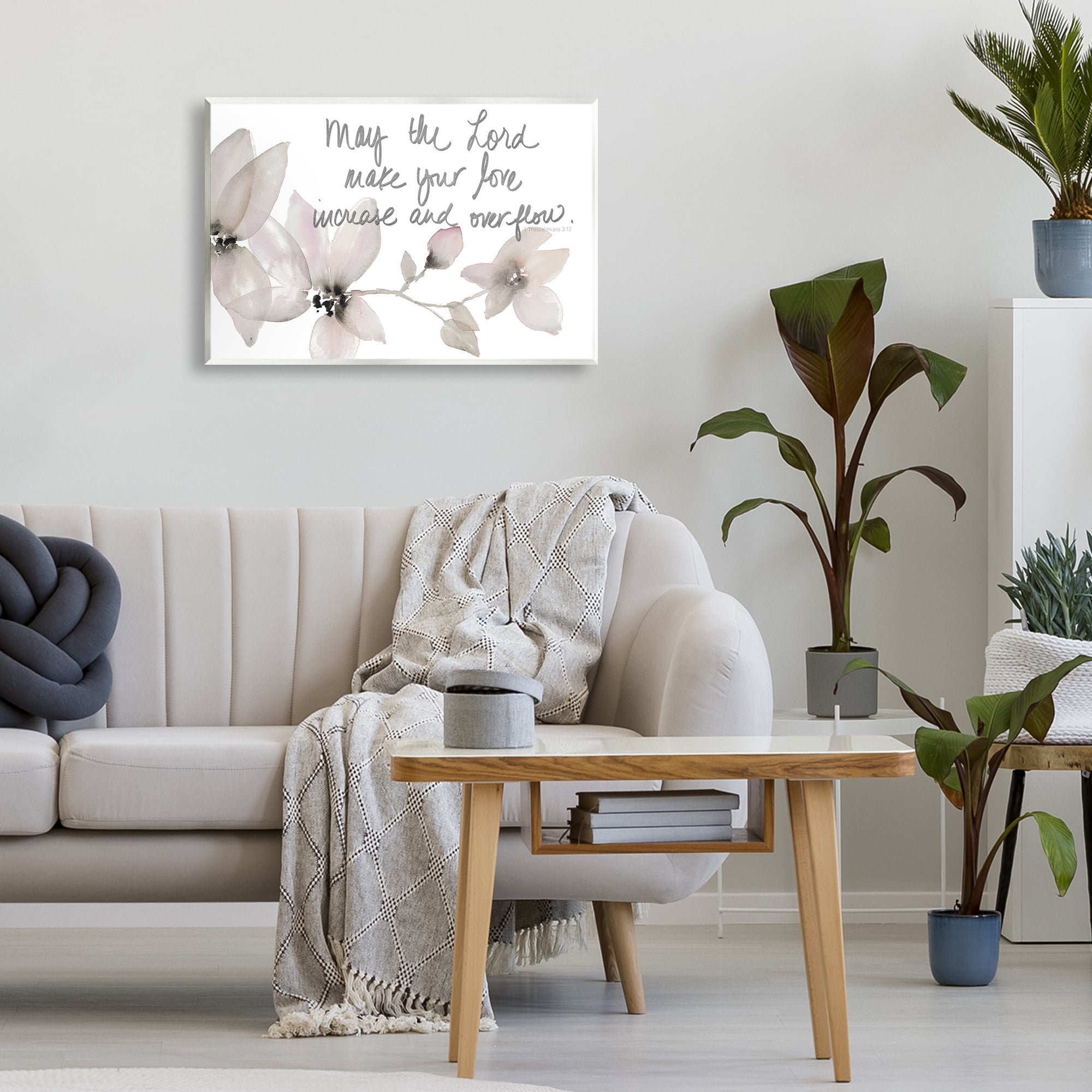 Stupell Industries Love Increase & Overflow Wall Plaque Art, design by Lanie Loreth
