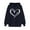 Black, variant on DDAPJ pyju Womens Heart Print Hoodie 2023 Fall Fashion,Teen Girls Cute Graphic Hooded Sweatshirt Loose Casual Long Sleeve Drawstring Pullover Hoodies with Kangaroo Pocket