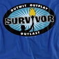 thumbnail image 2 of Trevco Survivor-Blue Burst - Short Sleeve Adult 18-1 Tee - Royal- 5X, 2 of 7