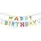 thumbnail image 1 of Pancarta de feliz cumpleaños, guirnalda colorida de banderines de cumpleaños, adecuada para decoraciones suaves de fiesta de cumpleaños de arcoíris, 1 of 6