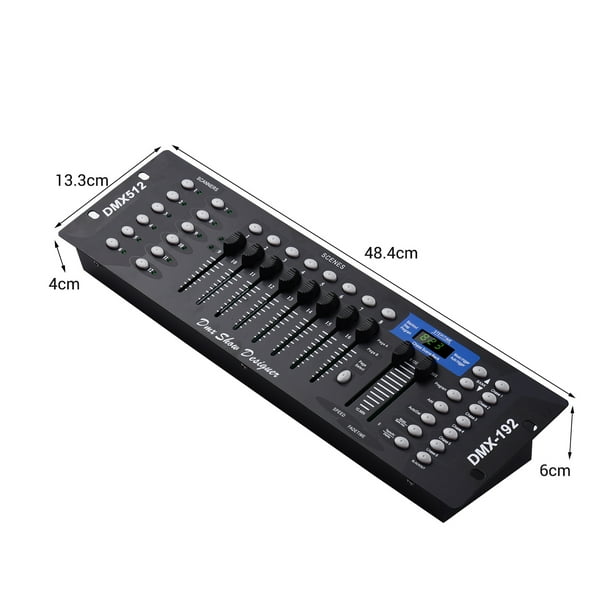 Amdohai DMX512 Light Controller Console Panel 192CH Programming