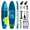 Breeze Blue 11 '* 34 "* 6", variant on Inflatable Stand Up Paddled 11'*34"*6" Sup 420lbs Capacity Adult&pet Friendly For&lake W/double Action Hand Pump