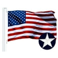 thumbnail image 6 of G128 Combo Pack: American USA Flag 20x30 In & Thin Blue Line Flag 20x30 In | Both ToughWeave Series Embroidered 300D Polyester, Embroidered Design, Indoor/Outdoor, Brass Grommets, 6 of 9