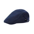 thumbnail image 1 of Mujeres Hombres Gorra plana Cabbie Sombrero de conducción Sombrero de visera informal 55-59 cm Sombrero de pintor Sombrilla transpirable Sombrero de Azul oscuro Sunnimix Sombrero de boina para hombre, 1 of 8