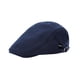 thumbnail image 2 of Sombrero Newsboy Ajustable para hombre Mujer Gorra Plana Cabbie Azul oscuro, 2 of 10