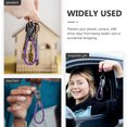 thumbnail image 3 of unbranded Lanyard Para Teléfono Con Tejido Morado Ideal Para Exteriores Con Protección Antirrobo, 3 of 7