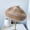 Khaki, variant on Japanese Angora Rabbit Wool Blend Beret Women Art Ice Crack Stripe Painter Cap Mixed Color Air Hostess Cap