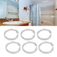 thumbnail image 4 of O Shape Shower Curtain Hooks, Curtain Rings Convenient  For Dressing Room, 4 of 8