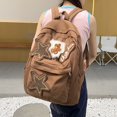 thumbnail image 1 of Y2K Laptop Backpack for Women Travel Cute Canvas Backpack Vintage Aesthetic Backpack for School Bag for Gilrs Cool Y2k Knapsack, 1 of 5