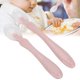 thumbnail image 5 of Cucharas De Bebé De Punta Blanda, Cucharas De Bebé De Alta Dureza, Cómodas Para La Ingesta De Alimentos De Los Niños Del Hogar Del Bebé ANGGREK Otros, 5 of 8