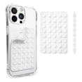 thumbnail image 1 of Soporte Celular Ventosa Rectangular Silicona Doble Cara Blanco, 1 of 3