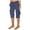 Navy, variant on Riforla Womens Relaxed Fit Casual High Waist Pocketed Denim Shorts Women's Pants Brick Red S
