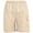Beige, variant on Mens Swimming Trunks, Swimwear Suit, Mesh Lining, Cargo Pocket, Black, 2X-Large