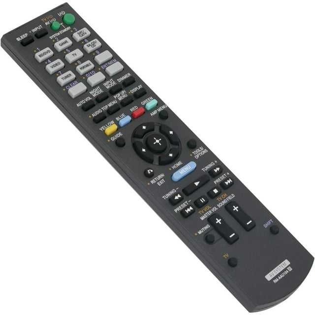 RM-AAU104 Control remoto de repuesto para receptor AV STR-DH520 HT-DDW3500 STR-KS380