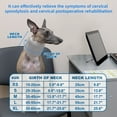 thumbnail image 2 of Duuclume Dog Neck Brace After Surgery, E-Collar & Cone Collar Alternative for Dogs (Grey,XL), 2 of 6