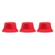 thumbnail image 2 of Guardurnaity Women Men Bucket Cap Wide Brim Outdoor Protection Cotton Dressing Headwear Hat Adjustable Sports Headgear Adults rojo 3piezas Guardurnaity CBP059503, 2 of 6