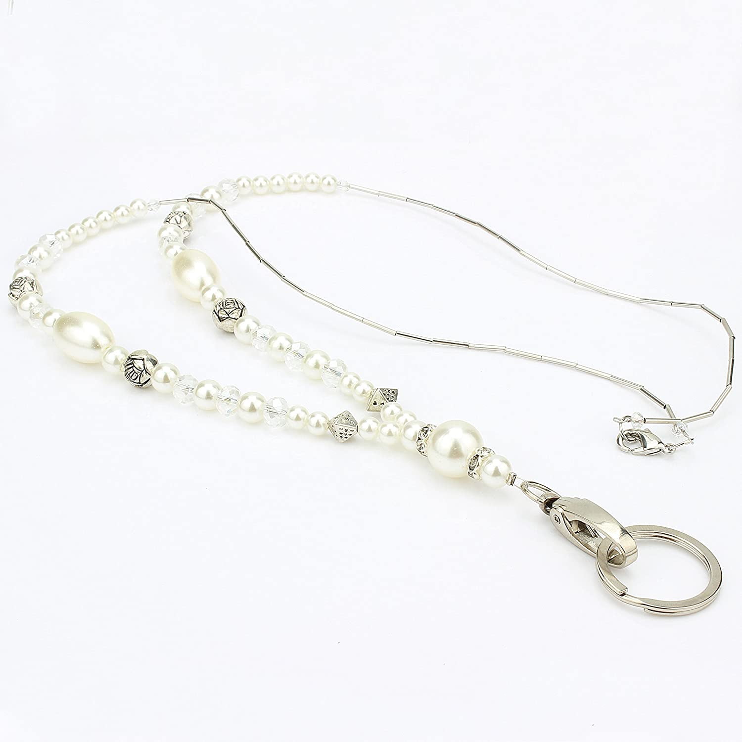 Fashion Lanyard, Wisdompro Women 19 inch Fashion Lanyard Necklace with