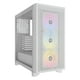 thumbnail image 1 of Gabinete Gamer CORSAIR 3000D AIRFLOW RGB ATX 3 Fan Cristal Templado Blanco blanco, 1 of 6