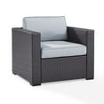 thumbnail image 4 of Crosley Furniture Biscayne Armchair With Mist Cushions, 4 of 6