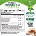 thumbnail image 3 of Mushroom Brain Supplement 10 in 1 Blend - High Strength Mushroom Complex with Lions Mane, Turkey Tail, Reishi, Cordyceps, Chaga & Brain Nootropic Complex for Memory & Focus Support - 120 Capsules, 3 of 10