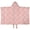 Pink Cow Pattern, variant on Pink Cow Pattern Hooded Bath Towel,50"x30" for Ages 3 To 12 Kids, Quick Dry Lightweight Soft Microfiber Hood Beach Towel Cover Up for Kids