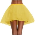 thumbnail image 4 of GERsome Women's Tutu Skirts Tulle Tutu Skirt Ballet Dance Skirts Layered Tutu Short Skirt Party Festival Costume, 4 of 5