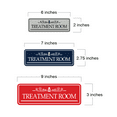 thumbnail image 5 of Signs ByLITA Standard Treatment Room Graphic Medical Office Decor Sign (Brushed Silver) - Medium, 5 of 6