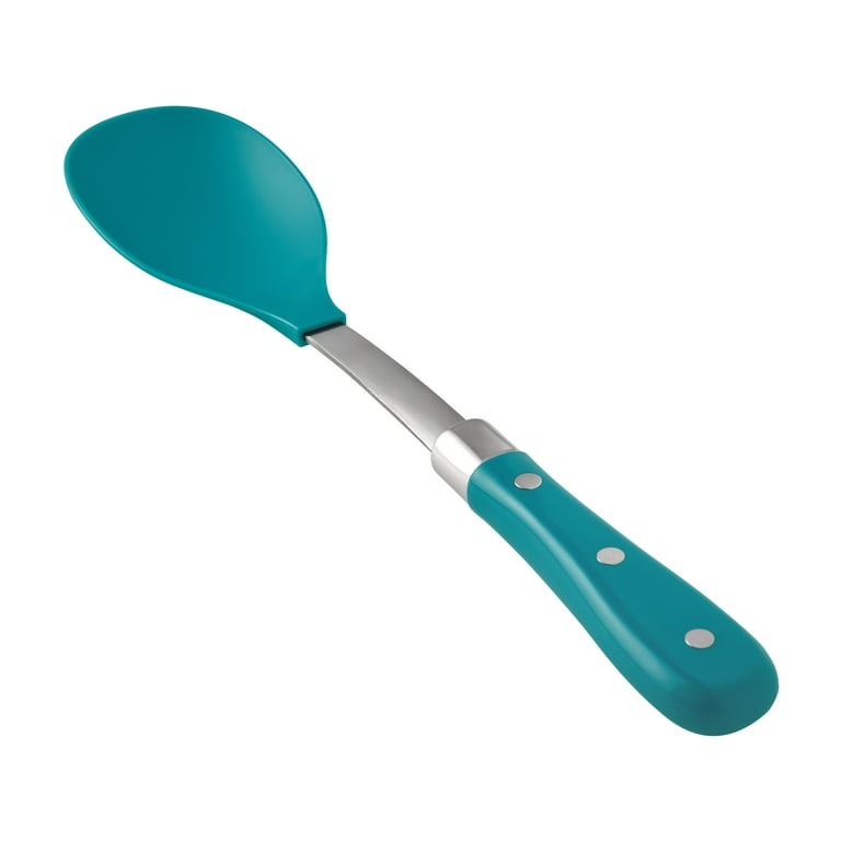 Mrs. Anderson's Baking Silicone Spoon Spatula, Flexible and Non-Stick,  Turquoise, 2 Pack Spoon - Harris Teeter