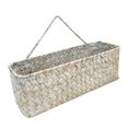 thumbnail image 1 of Hanging Basket Storage Baskets Containers Organizer Box 12*4in Rectangular Home Organizers Willow Wall Flower, 1 of 12