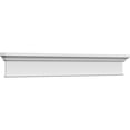 thumbnail image 3 of Ekena Millwork 100" Bottom Width x 103 1/8" Top Width x 6 1/8"H x 1/2"P Craftsman Crosshead, 3 of 24