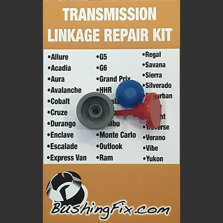 Pontiac G6 Automatic shift cable repair kit with replacement Bushing Shift Cable Bushing (Best 1911 Barrel Bushing)