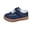 Blue, variant on YunPes Toddler Boys Girls Non-Slip Skate Sneakers Casual Flat Athletic Shoes with Hook & Loop Strap School & Outings Walking