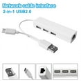 thumbnail image 1 of USB2.0 Hub Adapter Portable Plug and play for Mouse Keyboard Camera Laptop PC, 1 of 1
