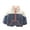 Blue, variant on Vedolay Coats Boys Thicken Down Jacket Winter Warm Button Down Long Sleeve Coat,Blue 4-5 Years