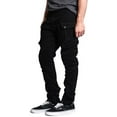 thumbnail image 4 of Men's Big Cargo Pocket Pants DL1065 - Black - 36/30 - G13E, 4 of 4