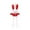 F, variant on CSSAD Easter Bunny Toy Extendable Pull Funning Rabbits, Multicolor Stuffed Bunny Toy with Pull Up Ears, Pet Plush Bunny Doll Keychain Bag Gift Pendant for Kids