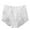 White, variant on Seamless High Waisted Thong Panty For Women Lace Jacquard Underwear Comfortable Breathable No Show
