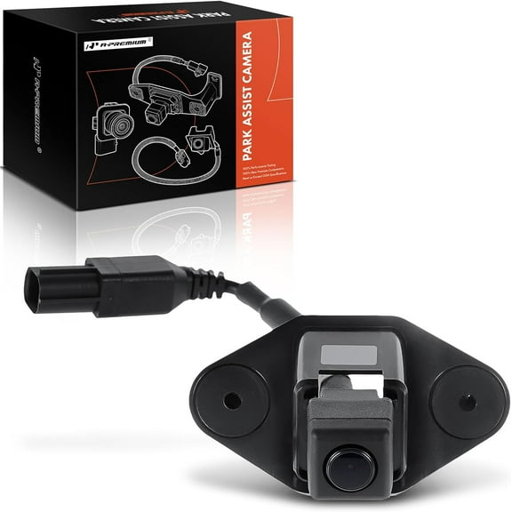 A-Premium Park Assist Camera Rear View Backup Reverse Camera Compatible with Select Lexus Models - 2008-2011 LX570, 2013-2015 LX570 - Replace# 8679060092