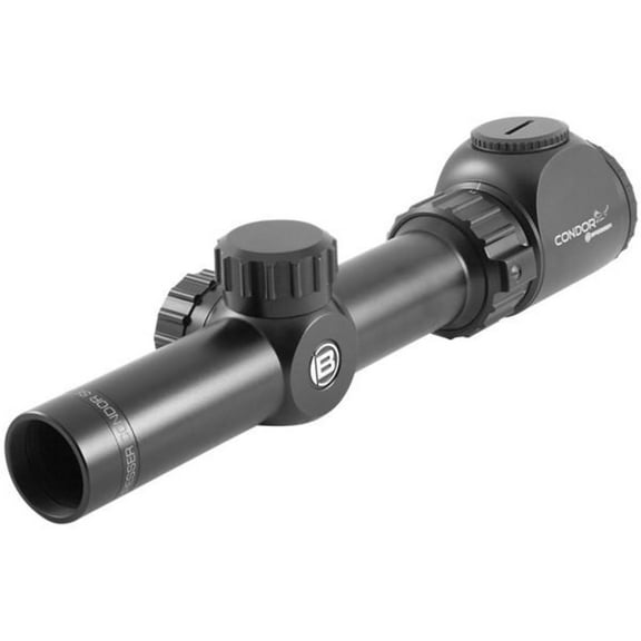Bresser Condor, 1-4x24 Rifle Scope, Illuminated Reticle, Black, 90-31424C
