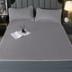 thumbnail image 1 of Oferta por Tiempo Limitado, Sobrecolchón de emulsión natural Capa de espuma de emulsión Comodidad transpirable Soporte receptivo Juego de sábanas de tres piezas más dos fundas de almohada Akmoler, 1 of 9