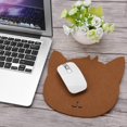 thumbnail image 3 of Herwey Cat Shape Anti-static Felts Table Mouse Pad Office Dust-proof Desk Pads, PC Mat,  Felts Mat, 3 of 6