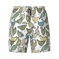 thumbnail image 4 of Lsque Mens Swim Trunks Funny Chicken Pattern - Bathing Suit Compression Liner - Beach Swim Shorts Swimwear - (S-3XL) - Stretch Quick Dry -, 4 of 9