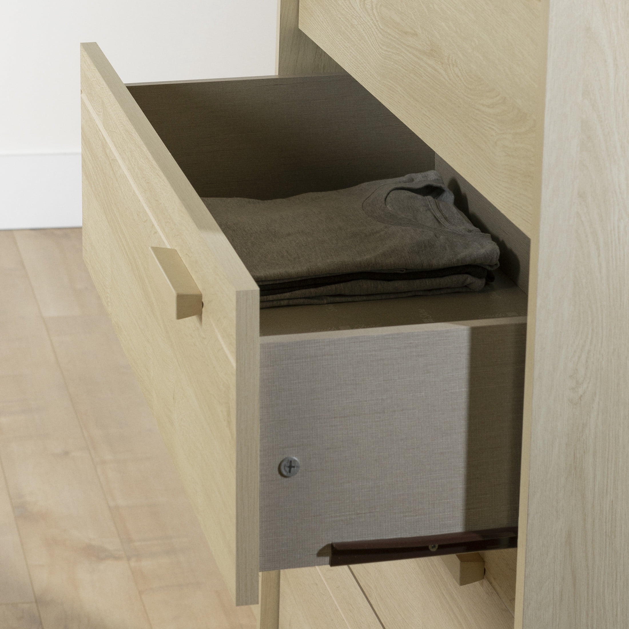 South Shore Noah, Contemporary Chest,  Beige