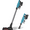 Teal + Black, variant on Tineco GO PET Cordless Vacuum with ZeroTangle Brush, 60 min Runtime, 1L Dustbin (GO301)