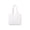 White, variant on Moontgen Women Pu Cotton Padded Handbag Lattice Solid Color Top-handle Bag (Black)